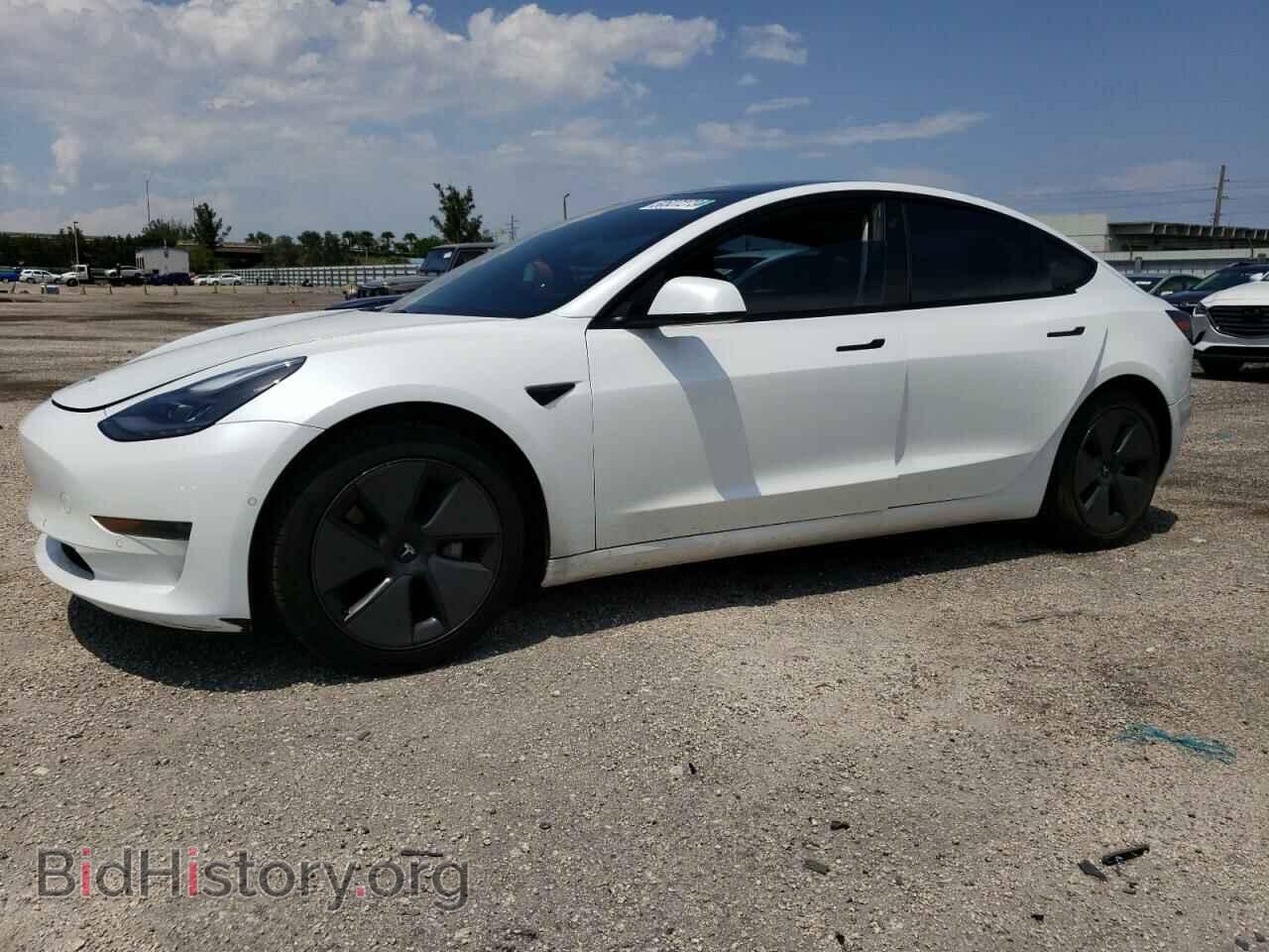 Photo 5YJ3E1EA5MF063558 - TESLA MODEL 3 2021