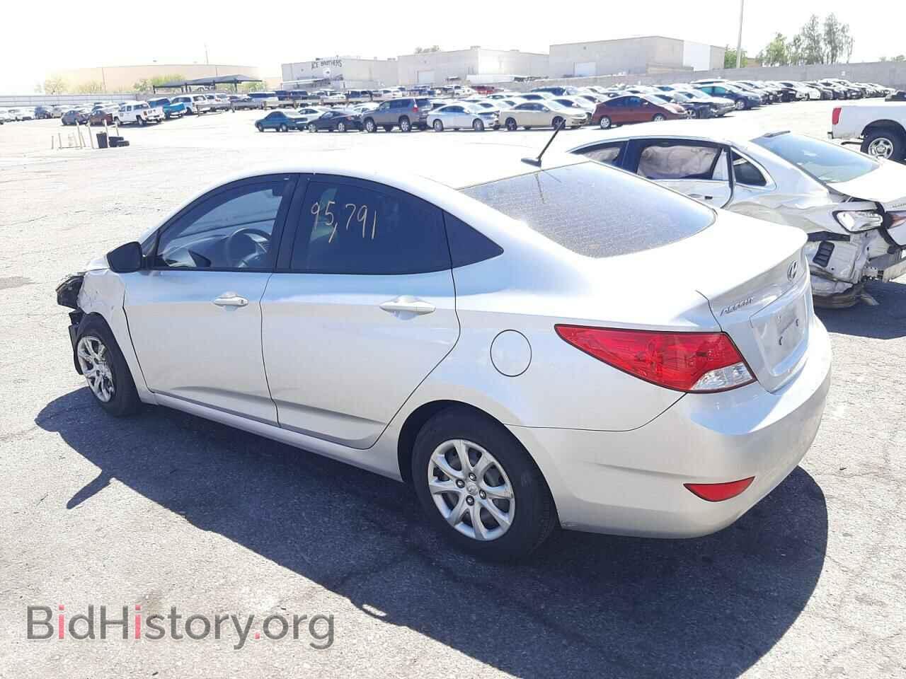 2013 HYUNDAI ACCENT - VIN: KMHCT4AE7DU521460 - Фото 3