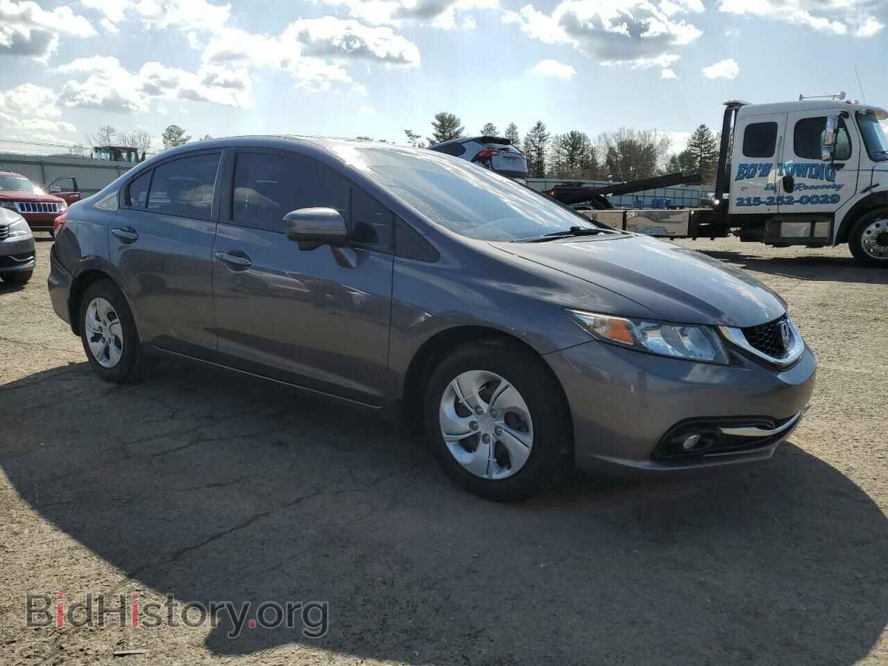 2014 HONDA CIVIC - VIN: 19XFB2F93EE035958 - Фото 4