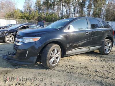 2011 Ford EDGE Limited, black — VIN 2FMDK3KC4BBA25310, Copart