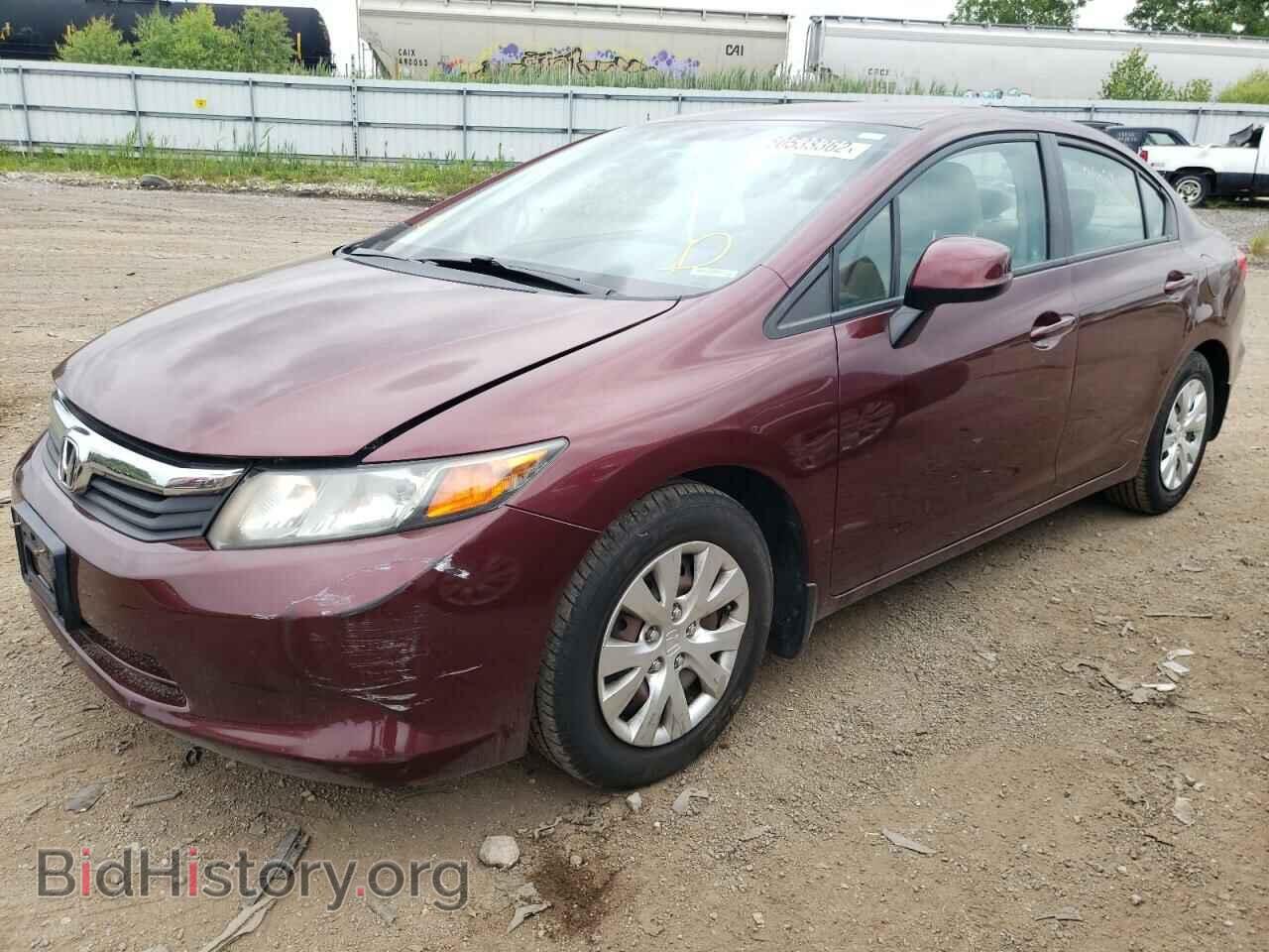 2012 HONDA CIVIC - VIN: 19XFB2F56CE026410 - Фото 2