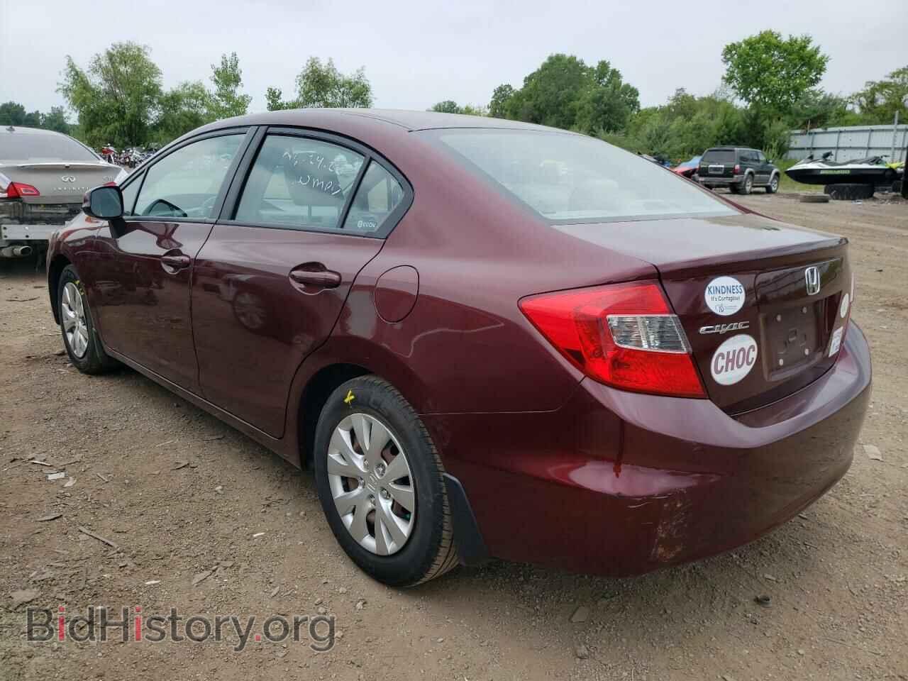 2012 HONDA CIVIC - VIN: 19XFB2F56CE026410 - Фото 3