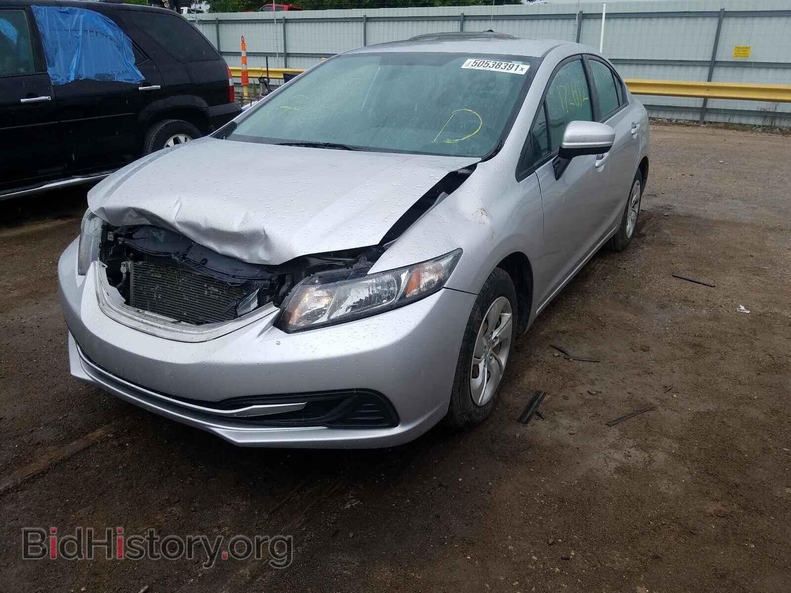 2014 HONDA CIVIC - VIN: 19XFB2F55EE078131 - Фото 2