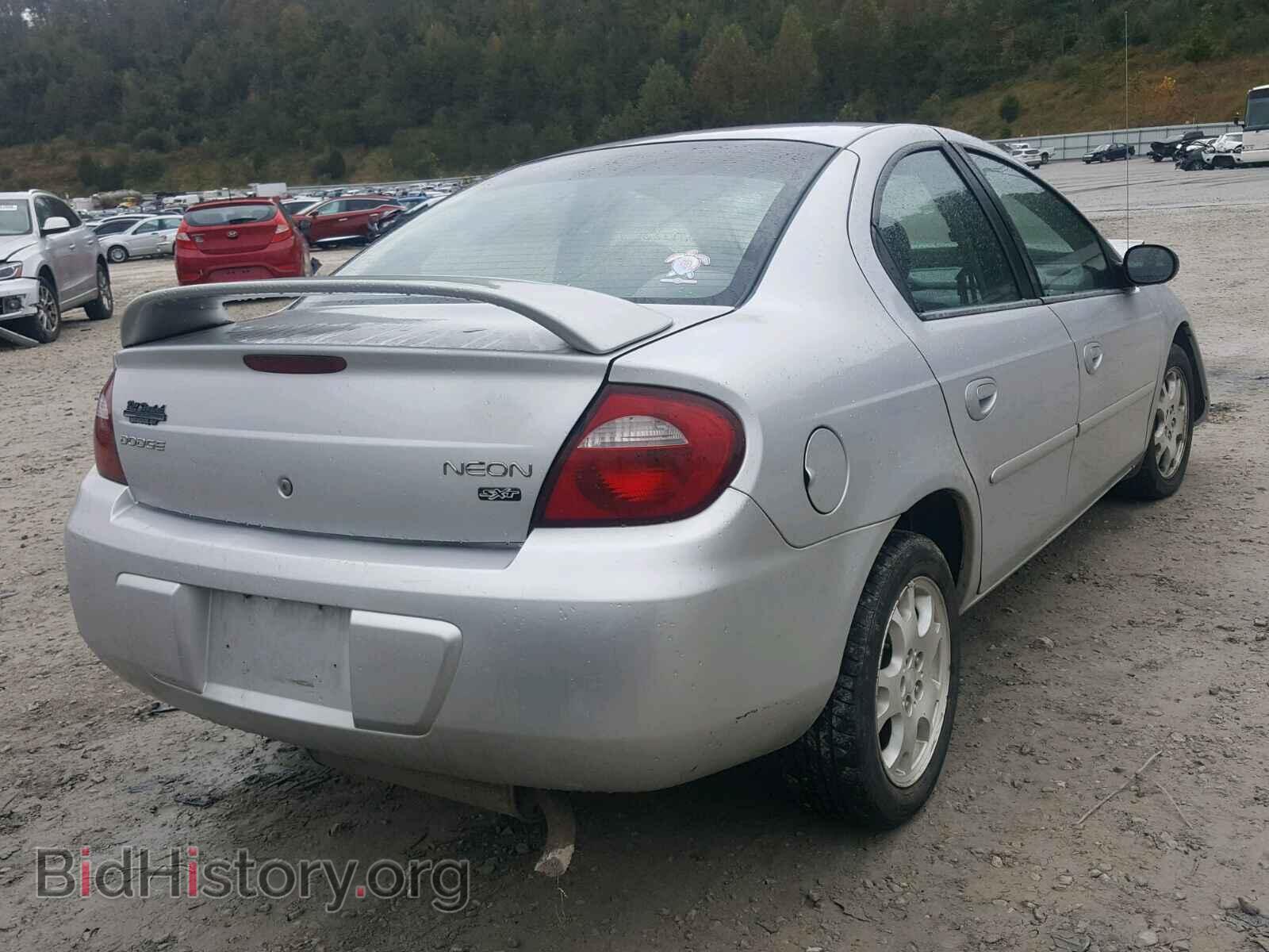 2005 DODGE NEON - VIN: 1B3ES56C25D107857 - Фото 4