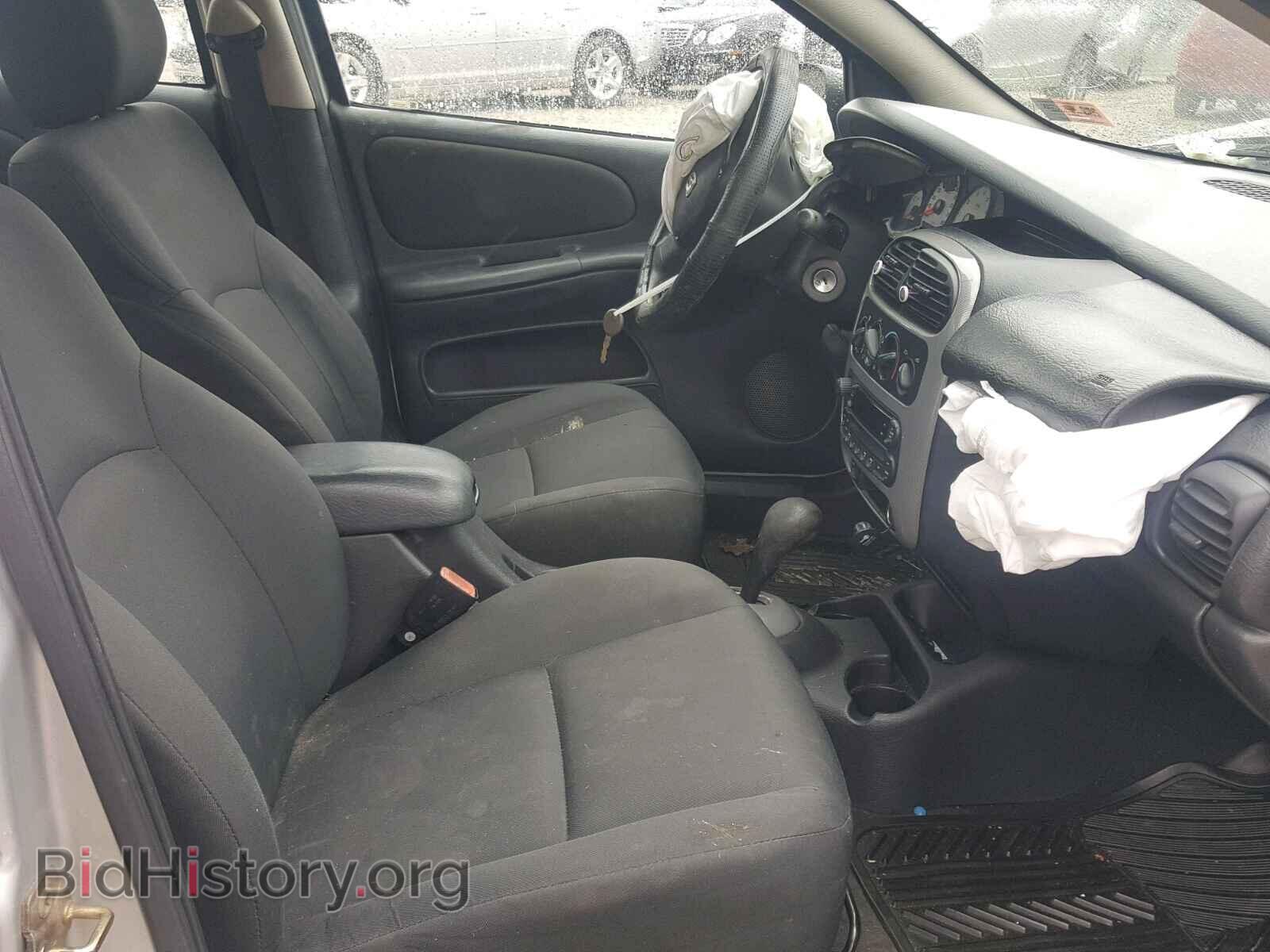 2005 DODGE NEON - VIN: 1B3ES56C25D107857 - Фото 5