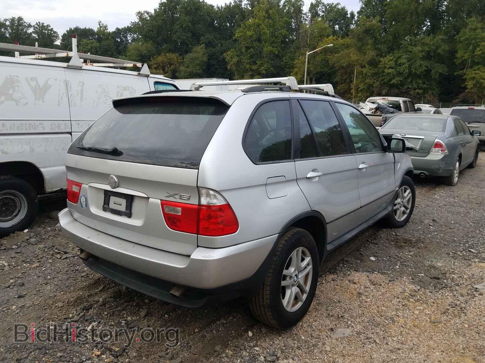 2006 BMW X5 - VIN: 5UXFA13556LY42133 - Фото 4