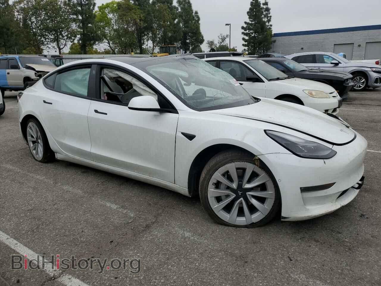 2022 TESLA MODEL 3 - VIN: 5YJ3E1EB0NF142551 - Фото 4