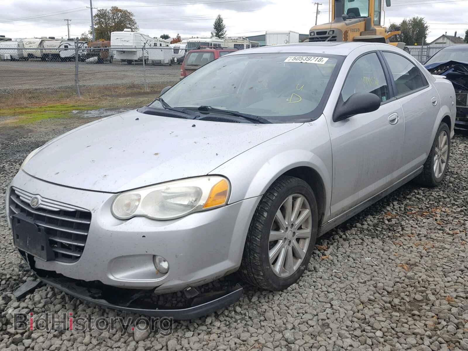 2005 CHRYSLER SEBRING - VIN: 1C3EL36R75N645568 - Фото 2