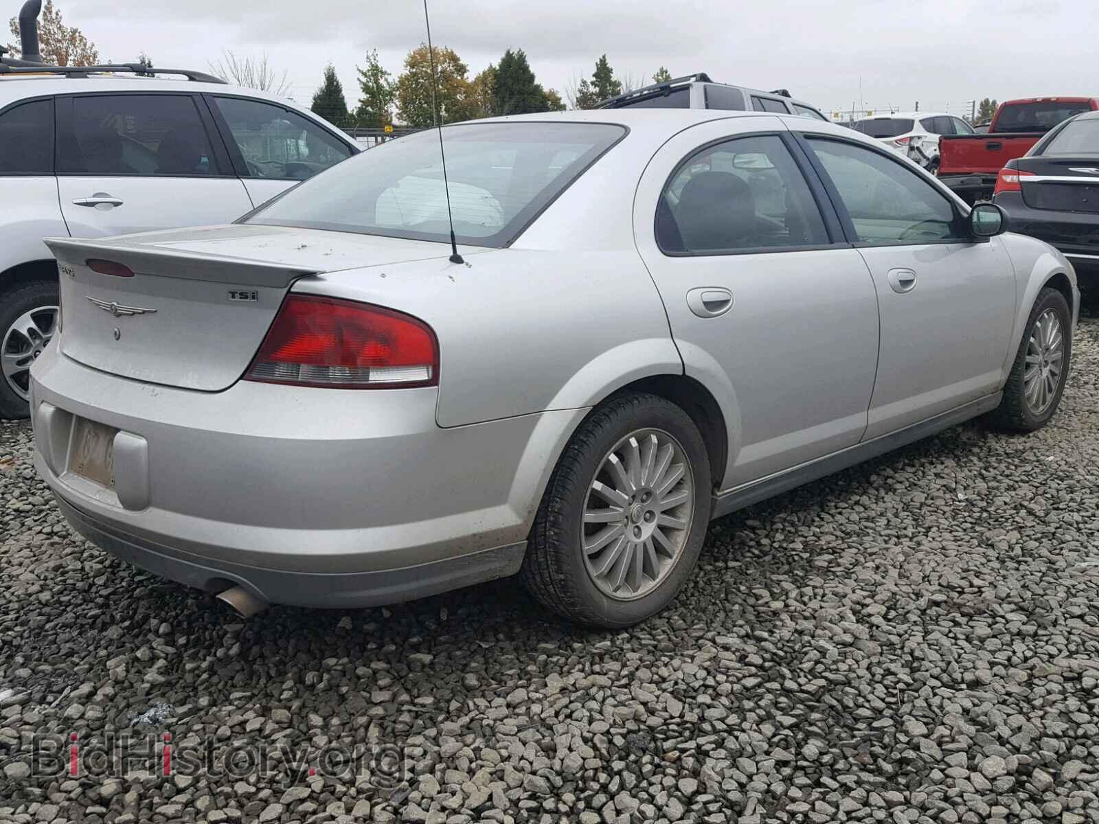 2005 CHRYSLER SEBRING - VIN: 1C3EL36R75N645568 - Фото 4