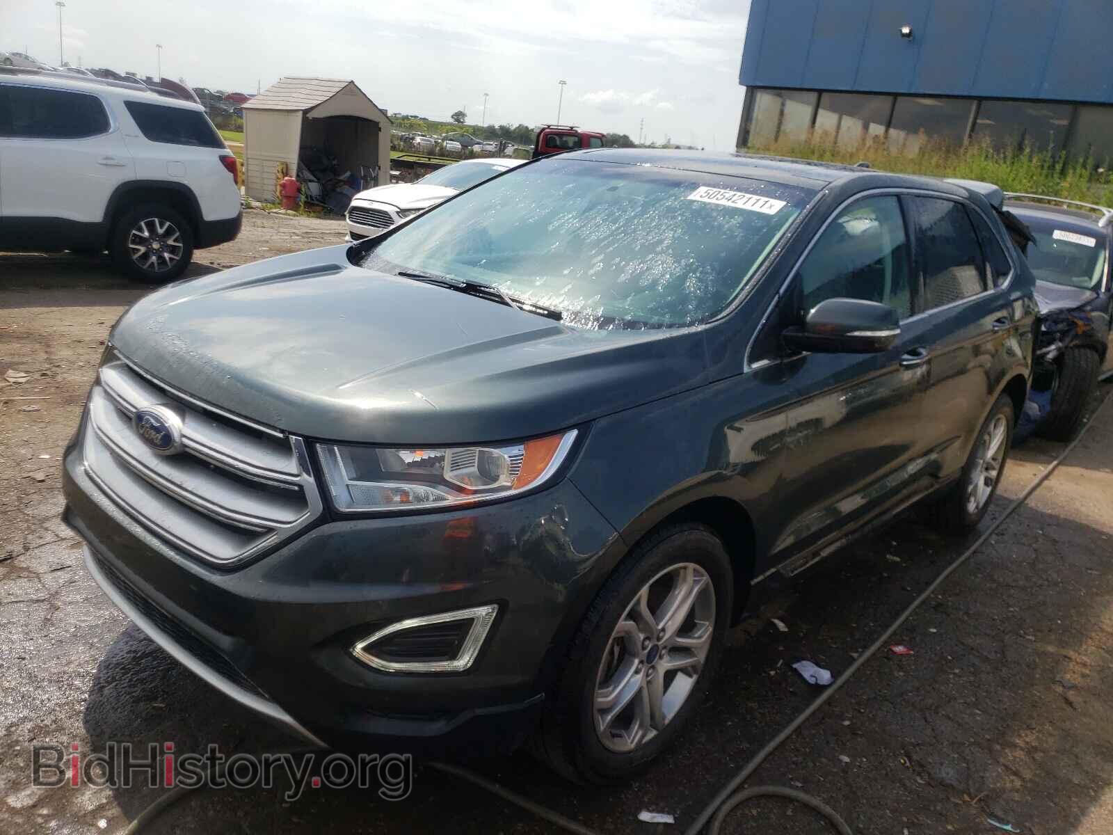 2015 FORD EDGE - VIN: 2FMTK4K97FBB41810 - Фото 2