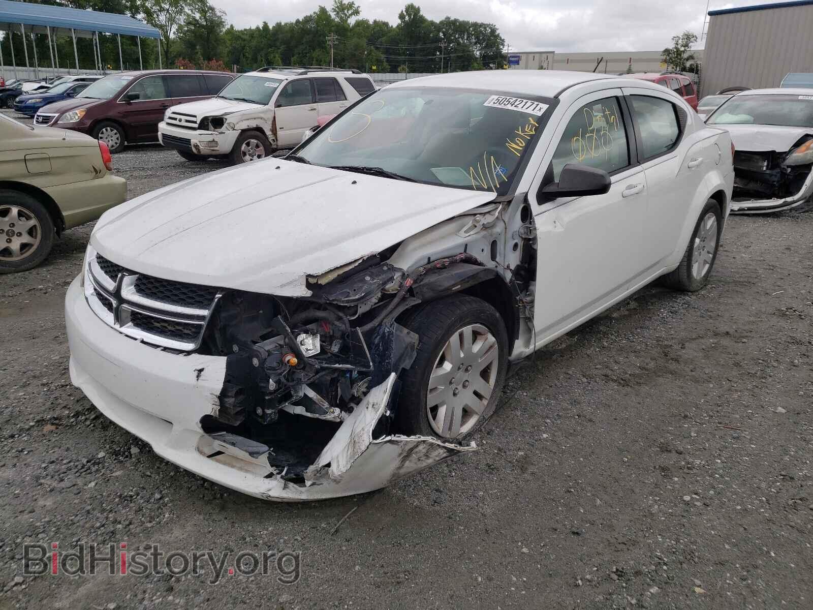2013 DODGE AVENGER - VIN: 1C3CDZAB1DN536314 - Фото 2