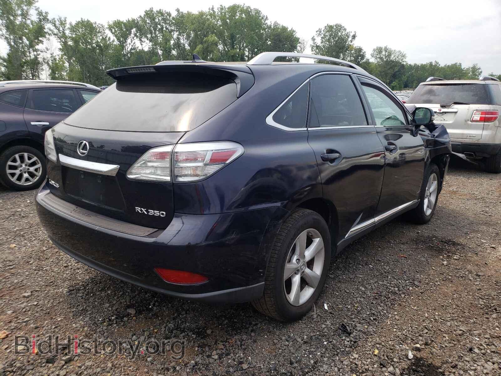 2010 LEXUS RX350 - VIN: 2T2BK1BAXAC002906 - Фото 4