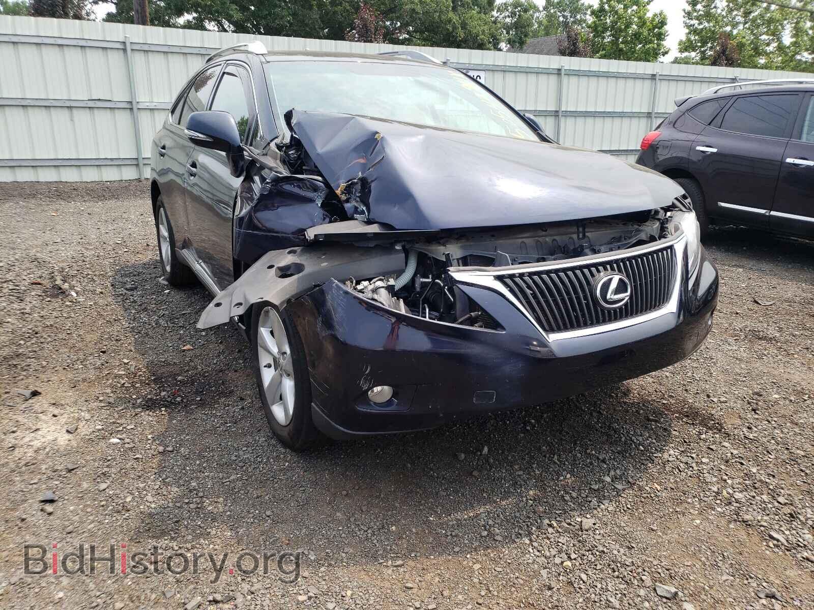2010 LEXUS RX350 - VIN: 2T2BK1BAXAC002906 - Фото 9
