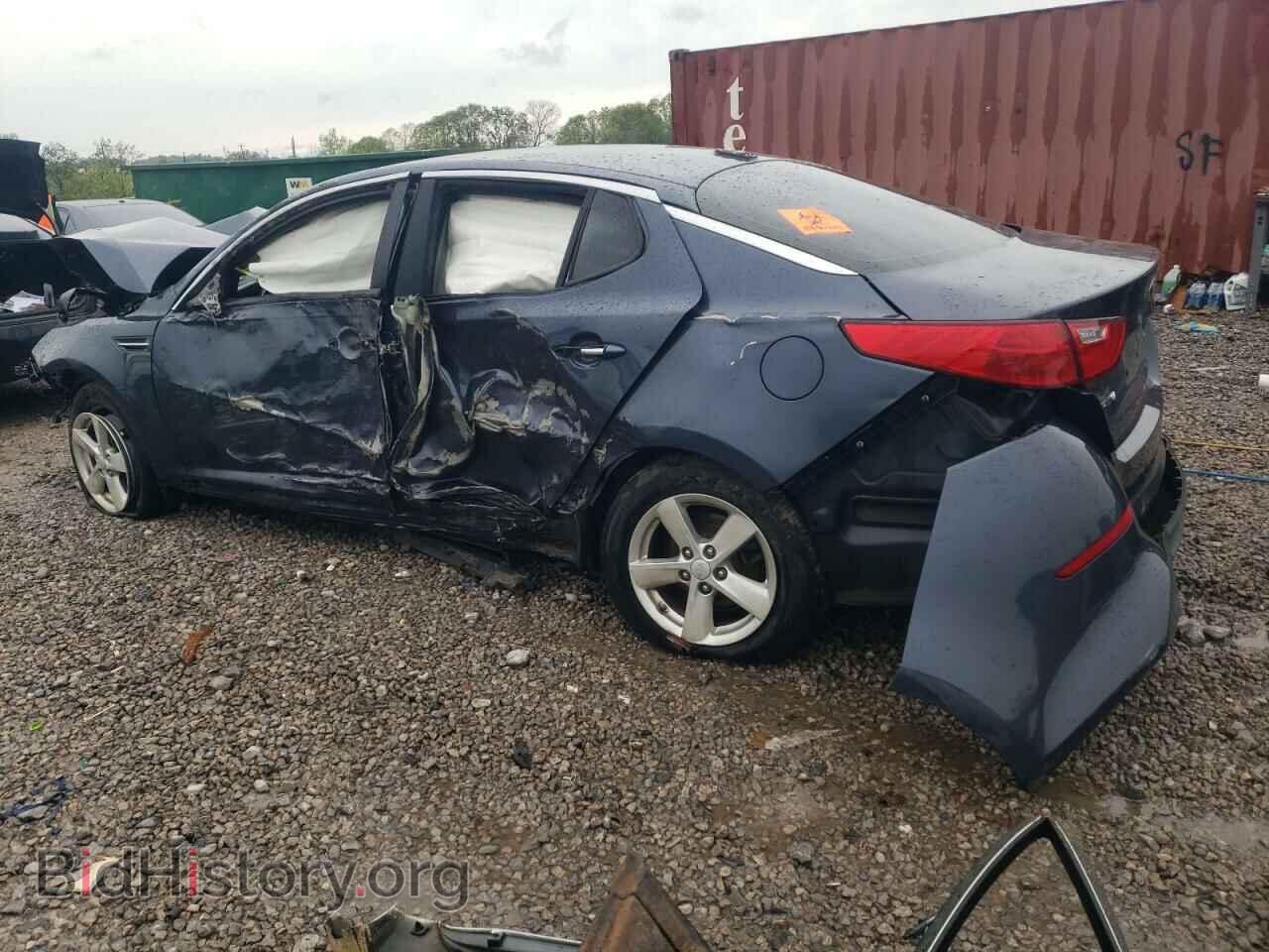 2015 KIA OPTIMA - VIN: KNAGM4A74F5568430 - Фото 2