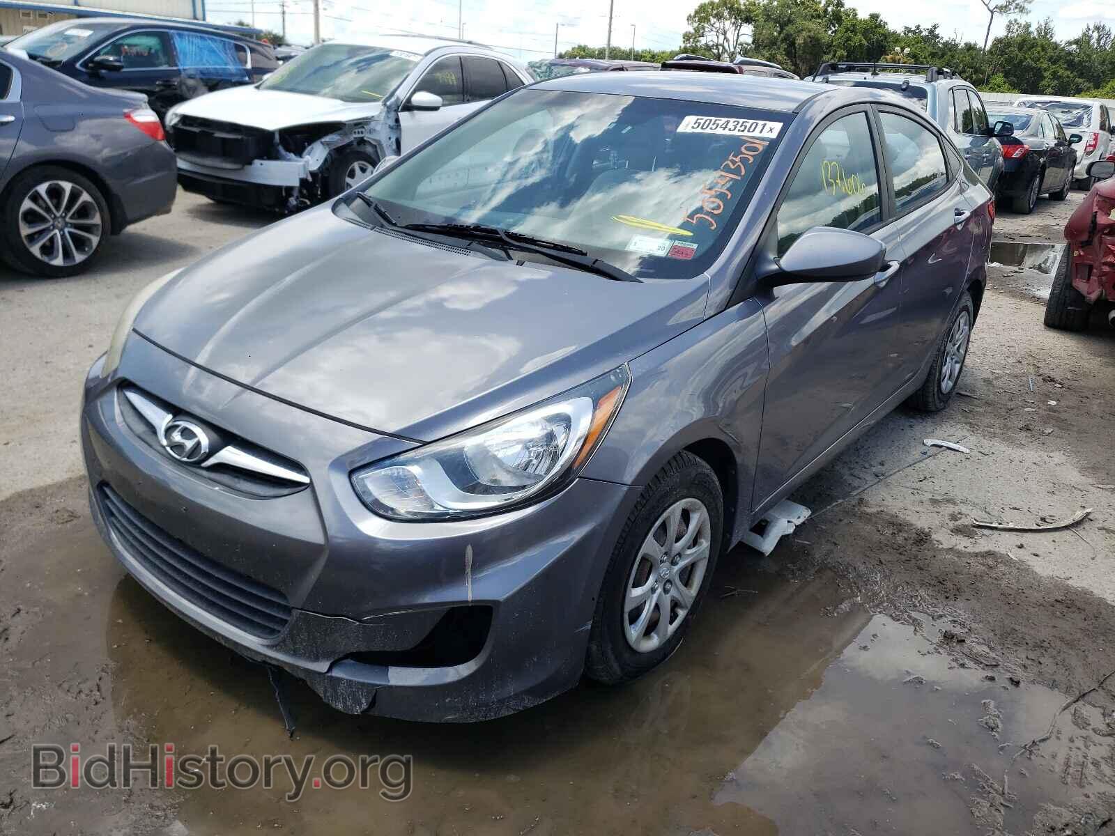 2014 HYUNDAI ACCENT - VIN: KMHCT4AEXEU622591 - Фото 2