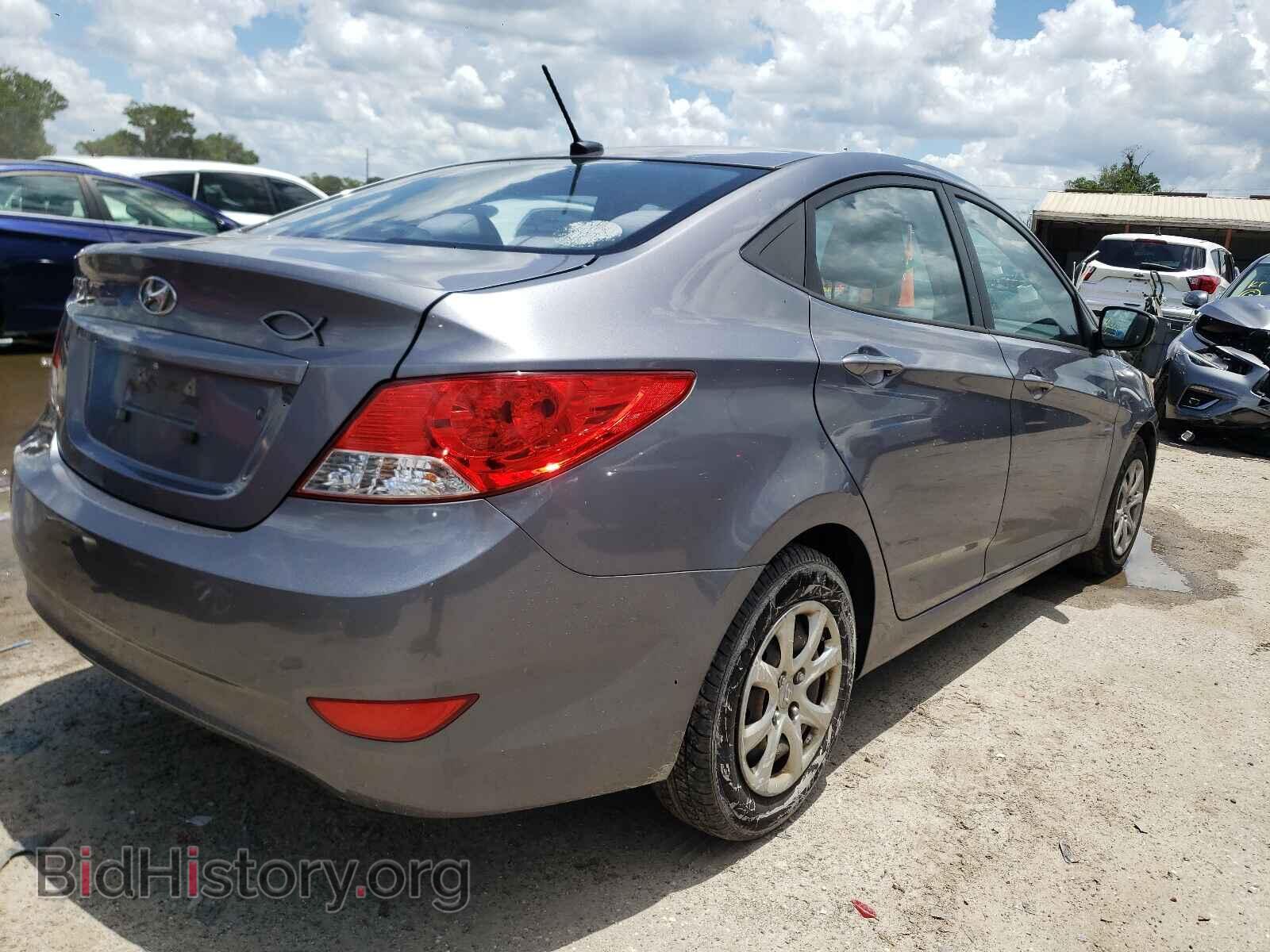 2014 HYUNDAI ACCENT - VIN: KMHCT4AEXEU622591 - Фото 4