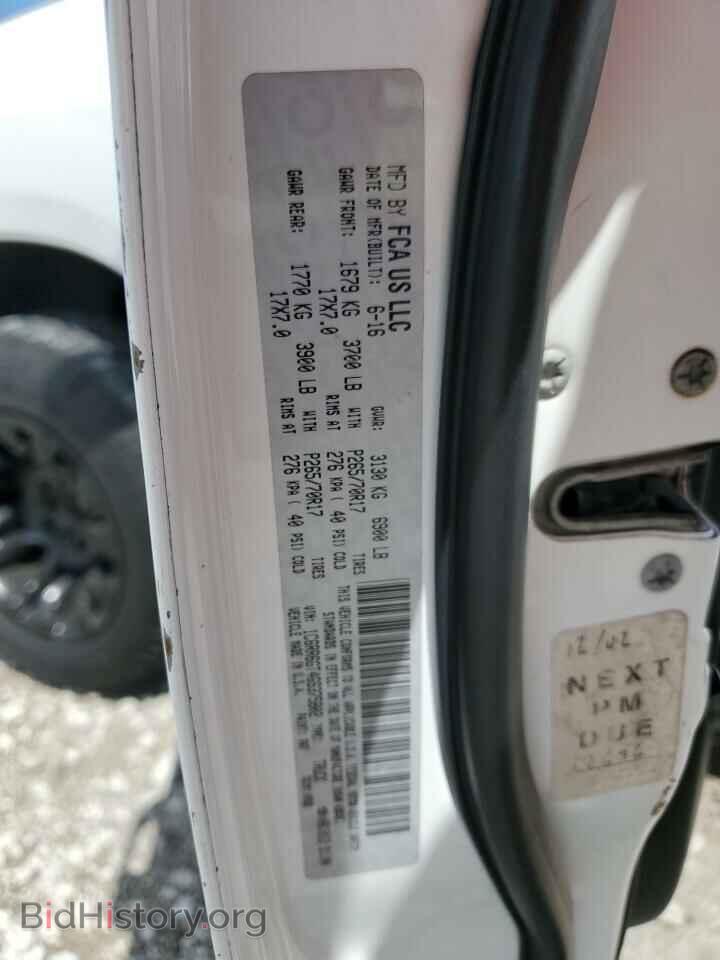2016 RAM 1500 - VIN: 1C6RR6GT4GS375802 - Фото 12