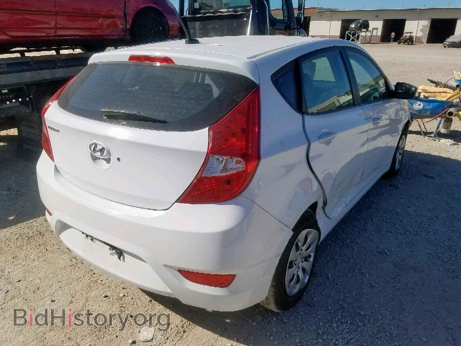 2017 HYUNDAI ACCENT - VIN: KMHCT5AE0HU338445 - Фото 4