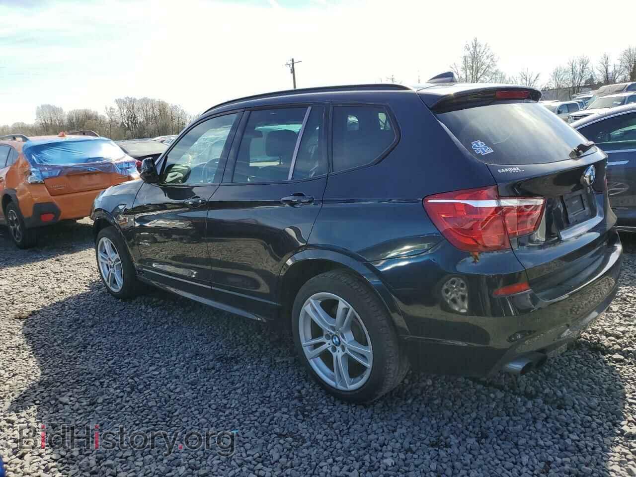 2014 BMW X3 - VIN: 5UXWX7C51E0E82539 - Фото 2