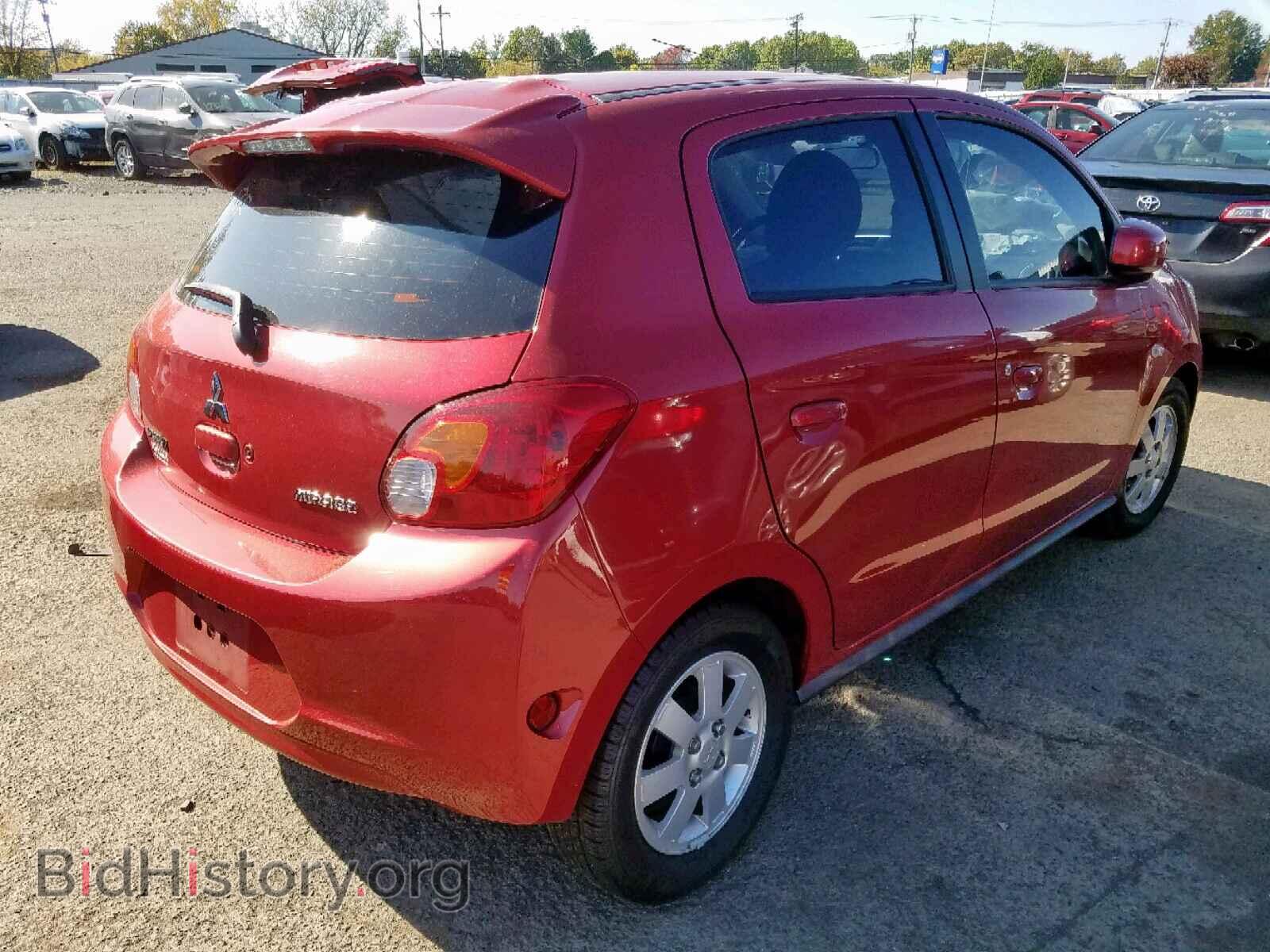 2014 MITSUBISHI MIRAGE - VIN: ML32A4HJ6EH022123 - Фото 4