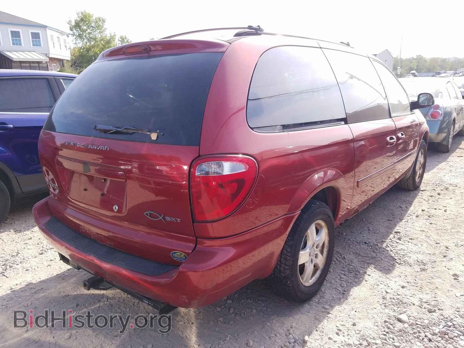 2007 DODGE CARAVAN - VIN: 2D4GP44L87R283885 - Фото 4