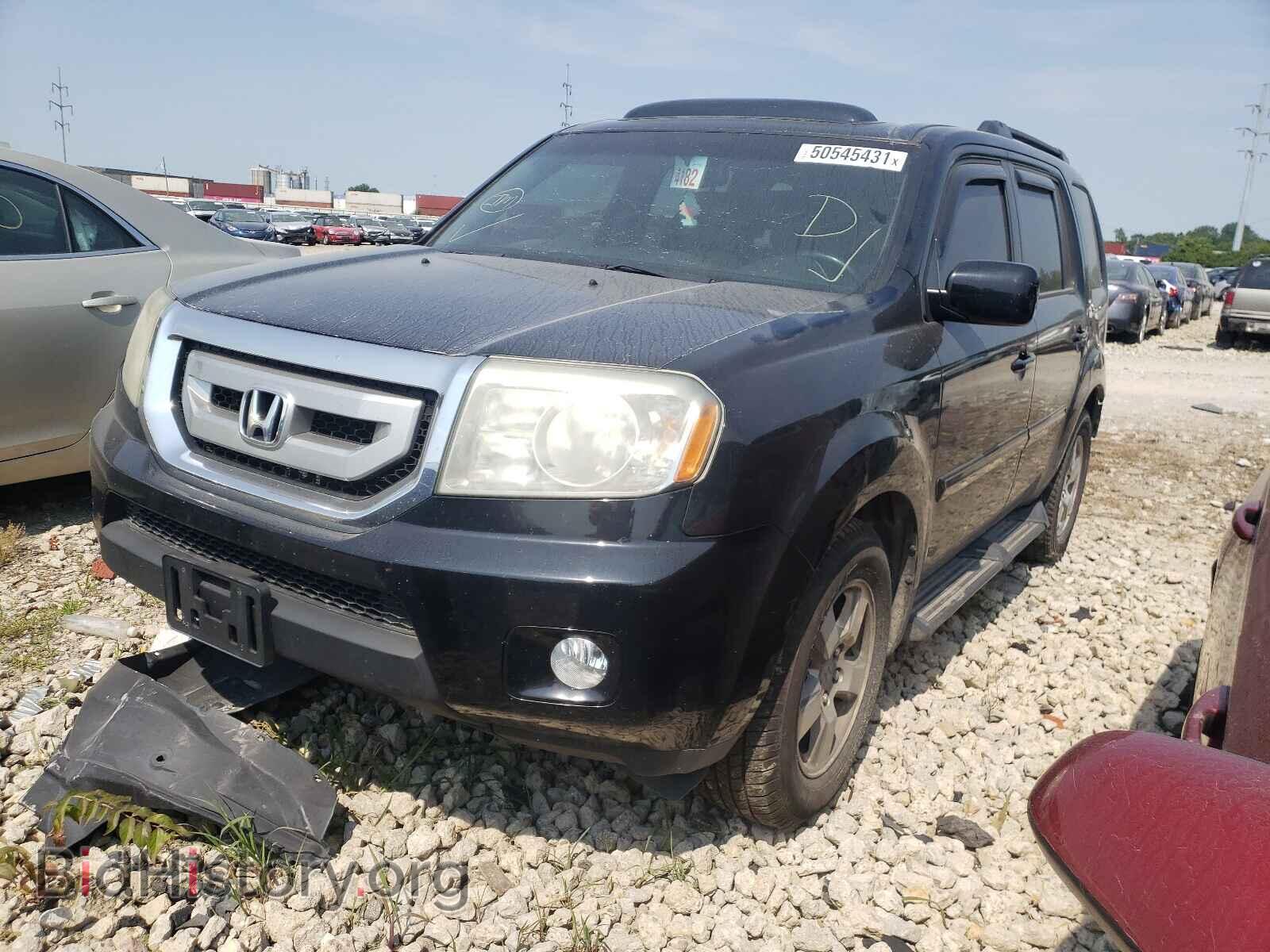 2009 HONDA PILOT - VIN: 5FNYF48689B023333 - Фото 2