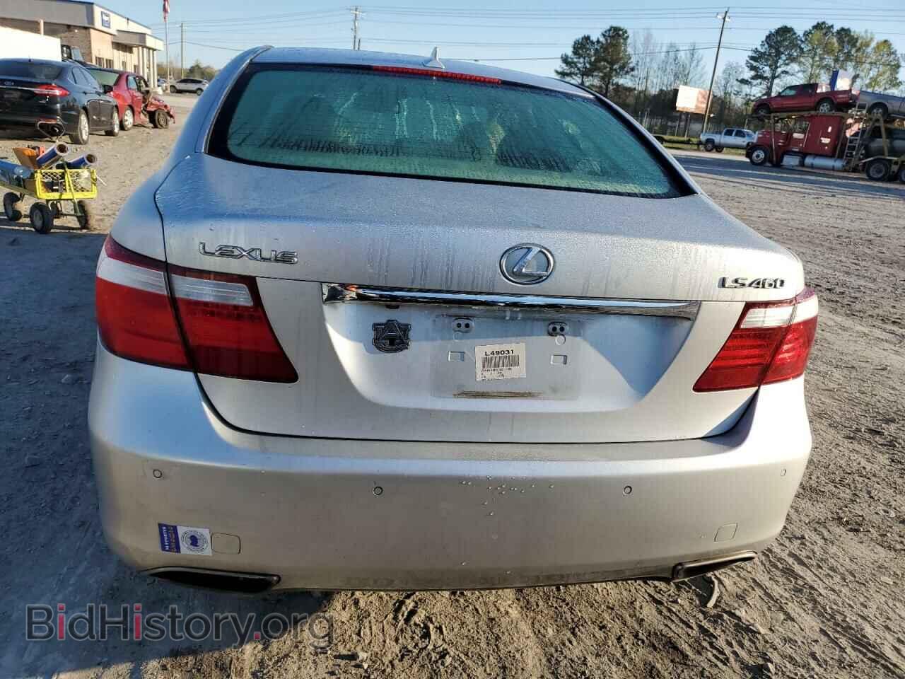 2007 LEXUS LS460 - VIN: JTHBL46F275011189 - Фото 6