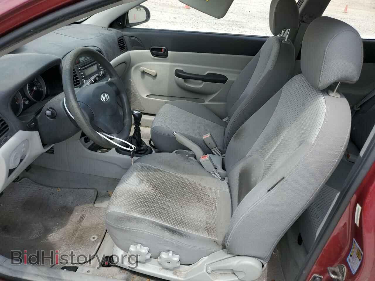 2007 HYUNDAI ACCENT - VIN: KMHCM36C17U030742 - Фото 7