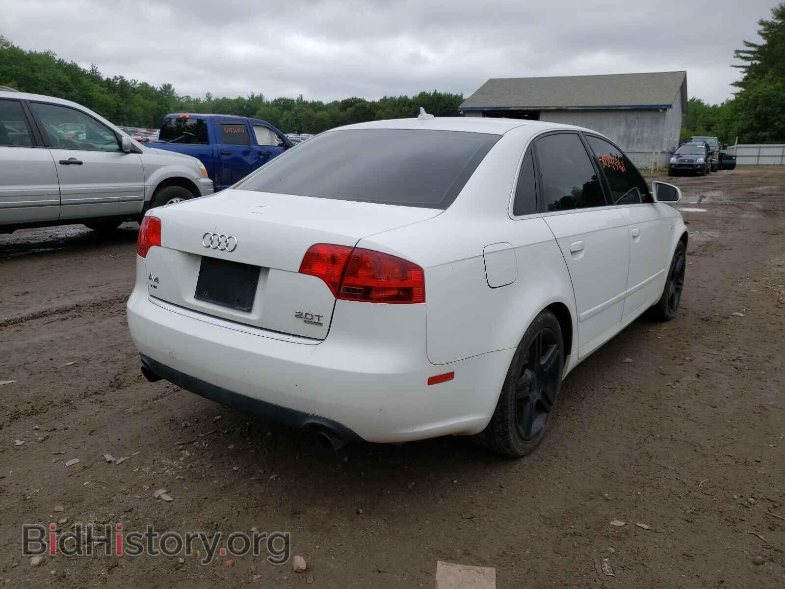 2007 AUDI A4 - VIN: WAUDF78E97A054729 - Фото 4