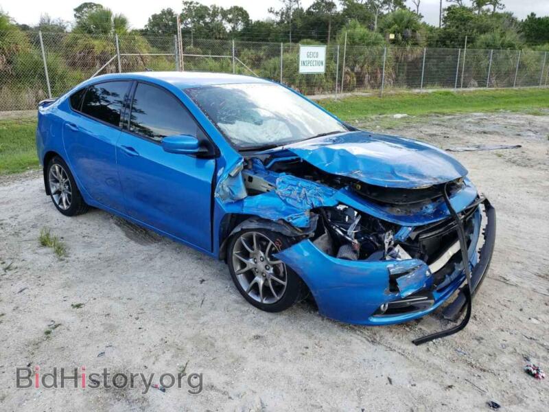 2015 Dodge DART Dart SXT (VIN 1C3CDFBB2FD205652) — фото 1 из 10, Copart, повреждение: передняя часть
