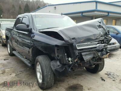 2013 Chevrolet SILVERADO, черный — VIN 3GCPKTE72DG247554, Copart