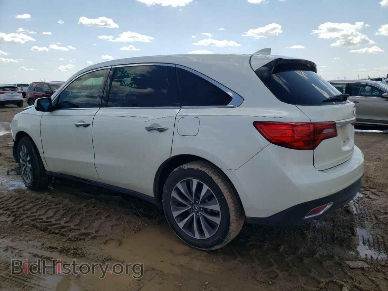 2016 ACURA MDX - VIN: 5FRYD4H47GB059899 - Фото 2