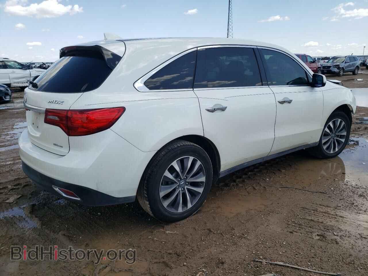 2016 ACURA MDX - VIN: 5FRYD4H47GB059899 - Фото 3