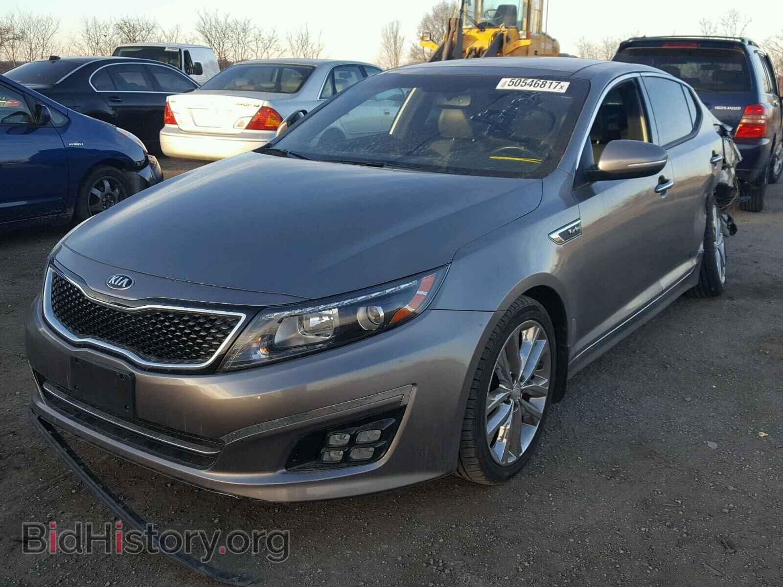 2015 KIA OPTIMA - VIN: 5XXGR4A64FG366288 - Фото 2