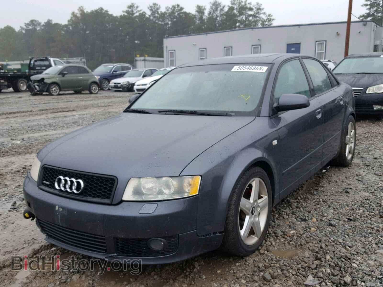 2002 AUDI A4 - VIN: WAULC68E62A308128 - Фото 2