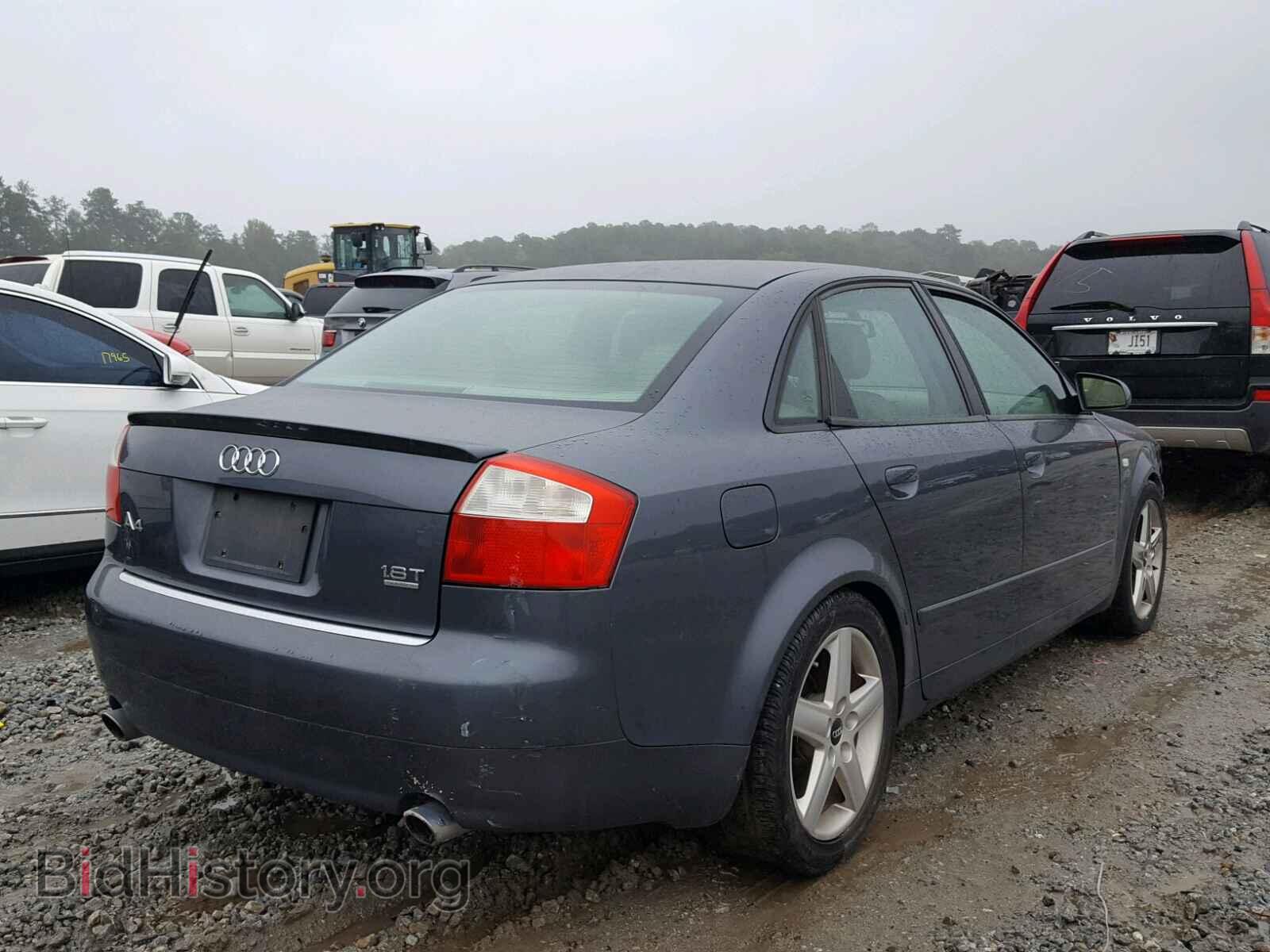 2002 AUDI A4 - VIN: WAULC68E62A308128 - Фото 4