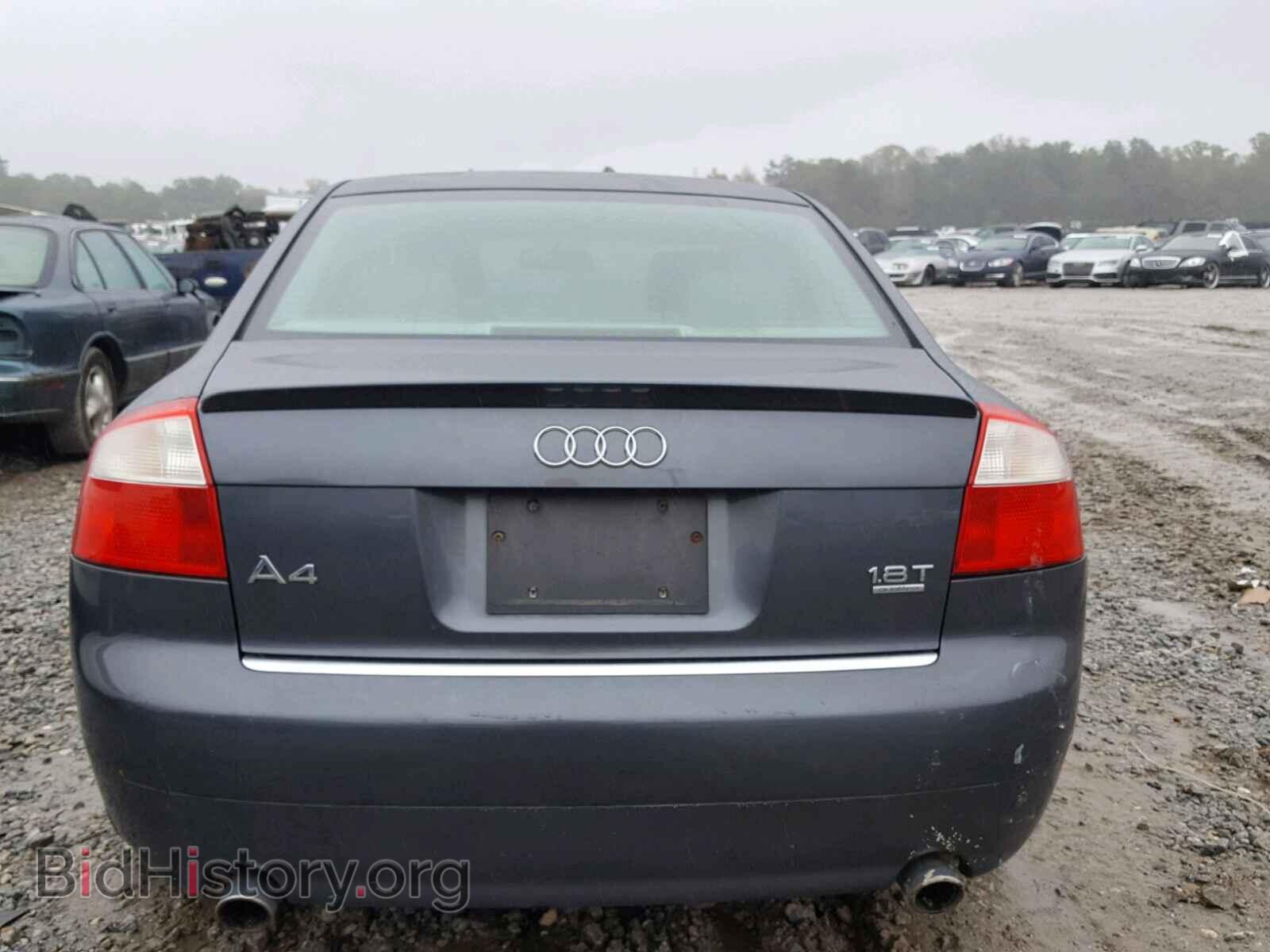 2002 AUDI A4 - VIN: WAULC68E62A308128 - Фото 9