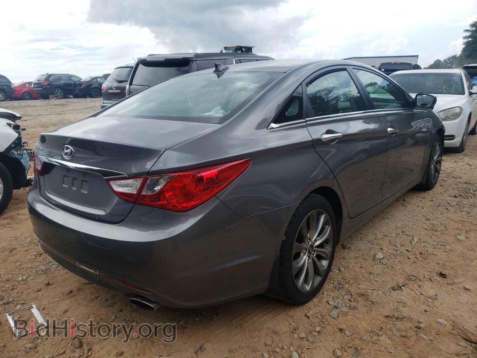 2013 HYUNDAI SONATA - VIN: 5NPEC4AC3DH767377 - Фото 4