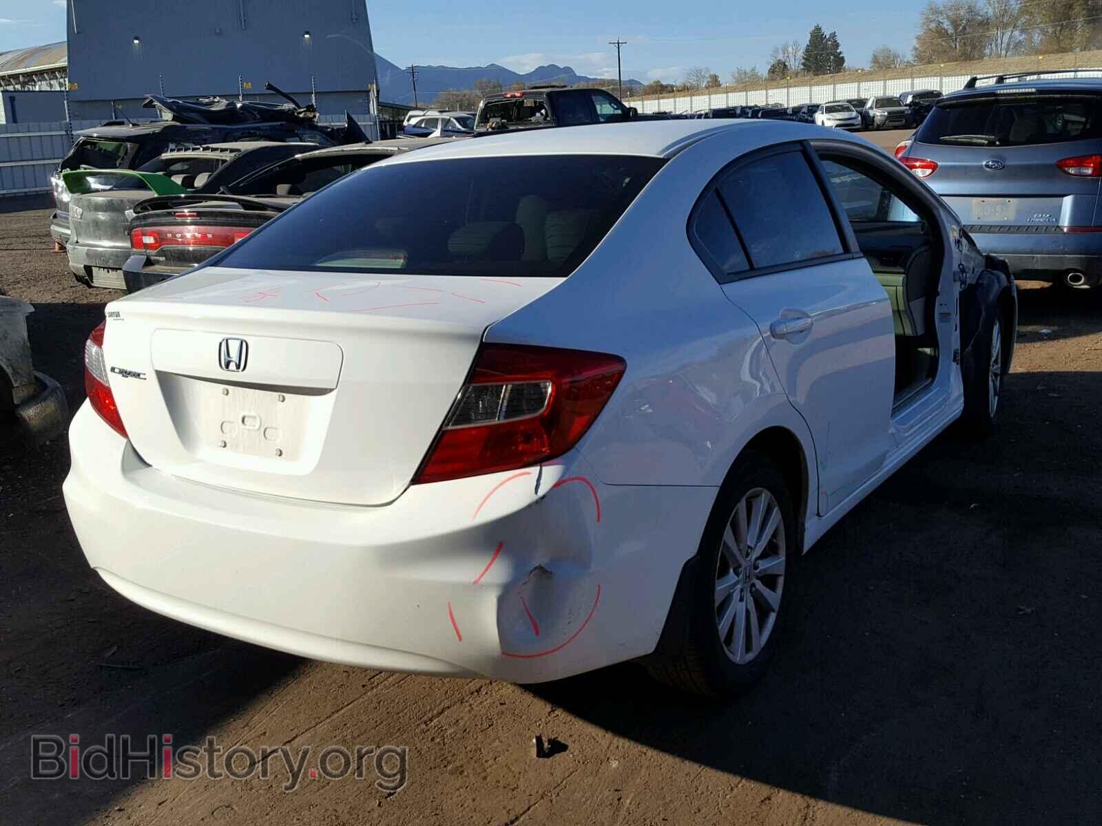 2012 HONDA CIVIC - VIN: 2HGFB2F82CH613087 - Фото 4