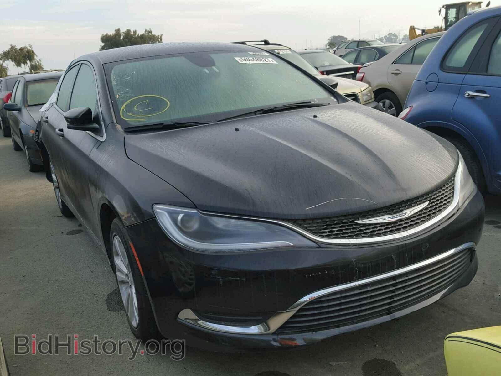 Фотография 1C3CCCAB6FN700787 - CHRYSLER 200 2015