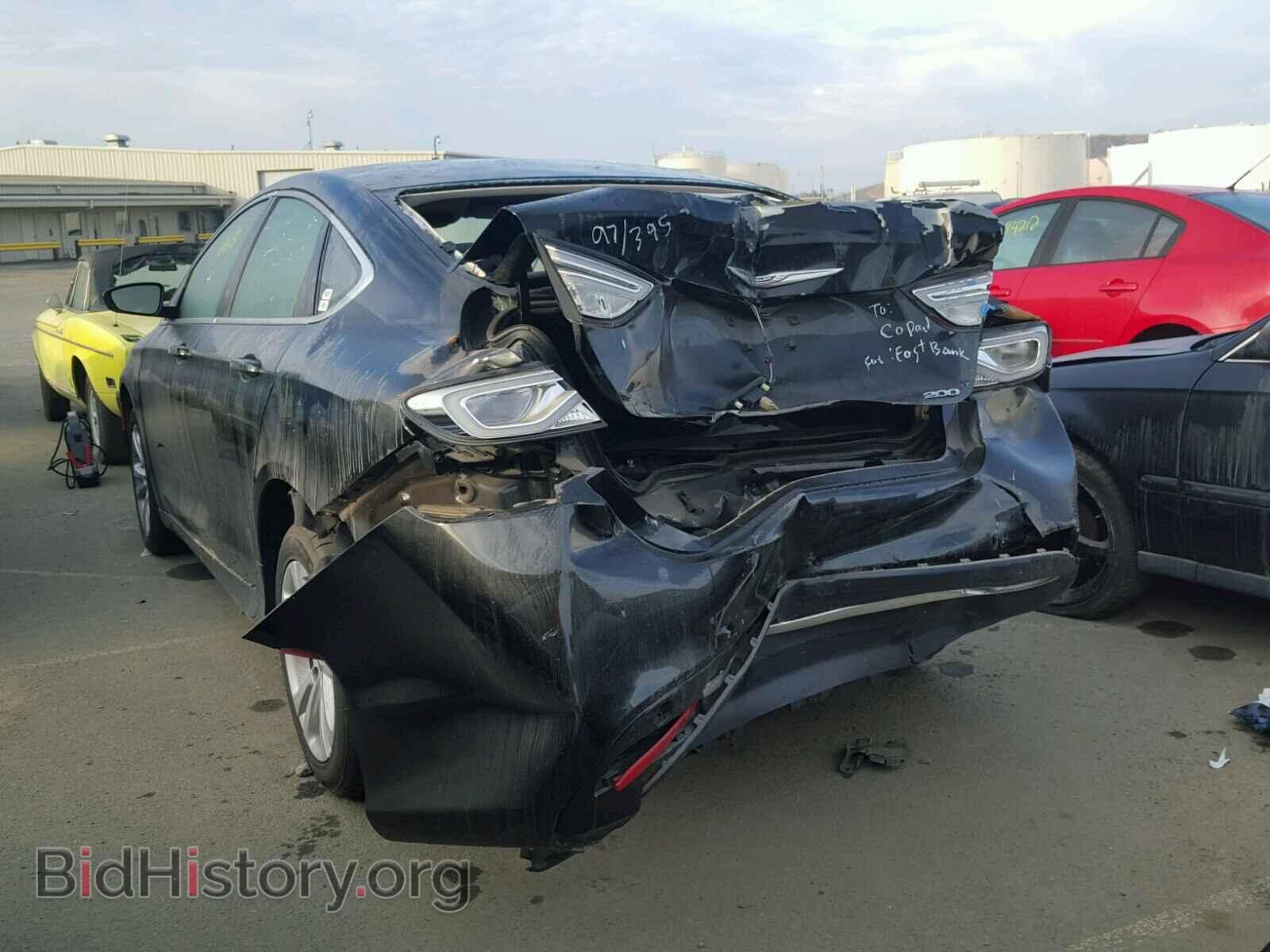 2015 CHRYSLER 200 - VIN: 1C3CCCAB6FN700787 - Photo 3