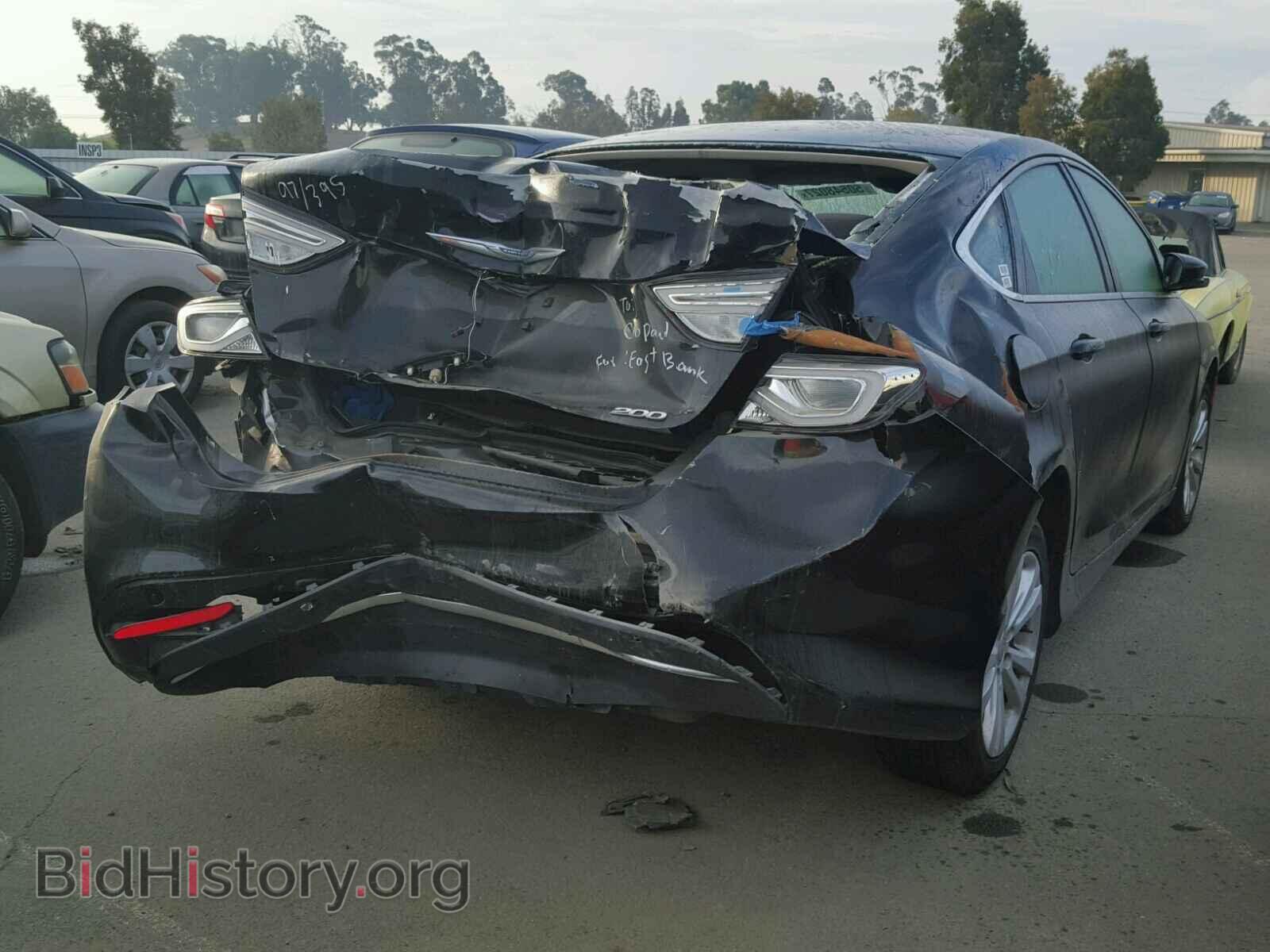 2015 CHRYSLER 200 - VIN: 1C3CCCAB6FN700787 - Photo 4