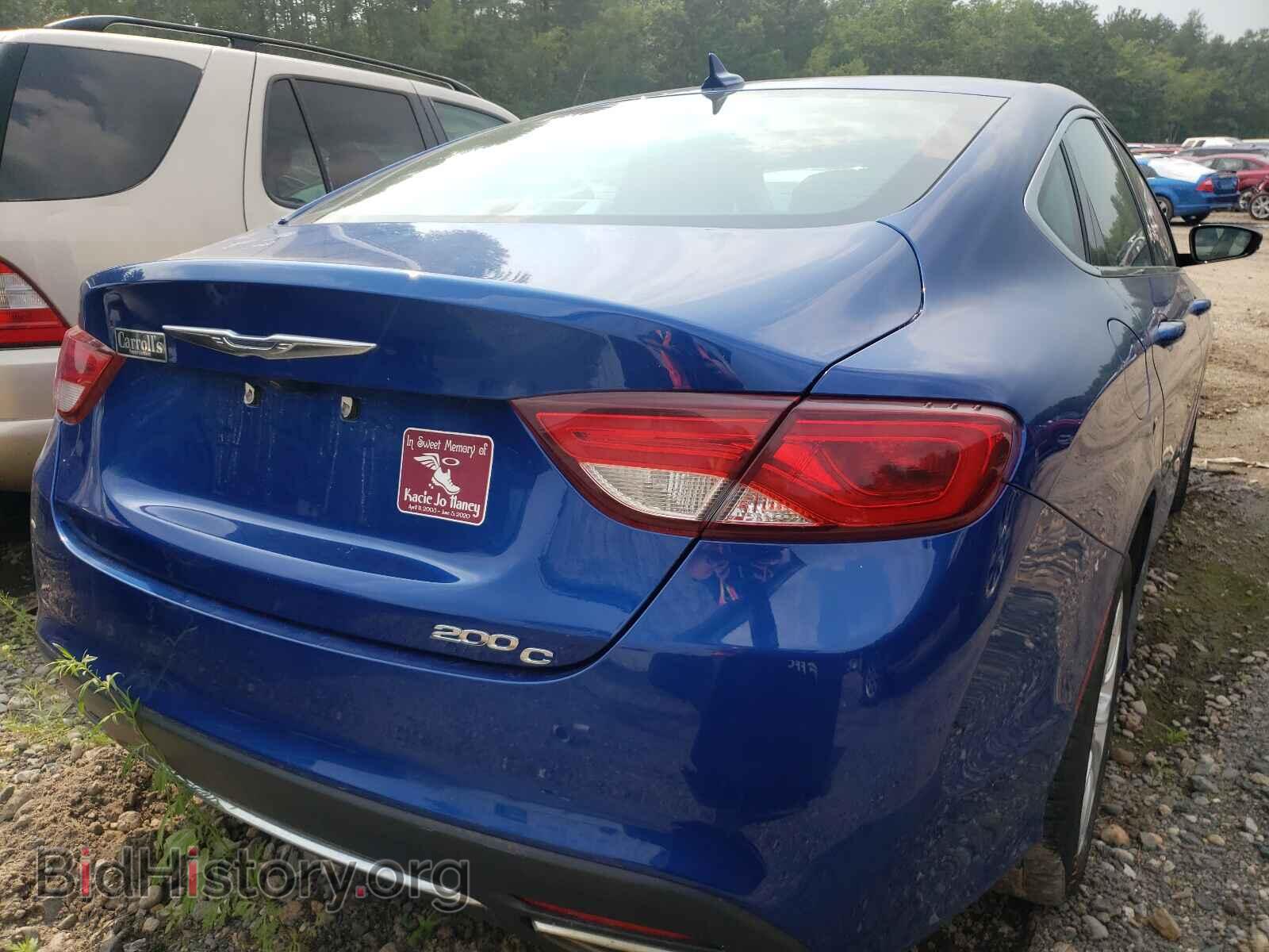 2015 CHRYSLER 200 - VIN: 1C3CCCCG5FN647086 - Фото 4