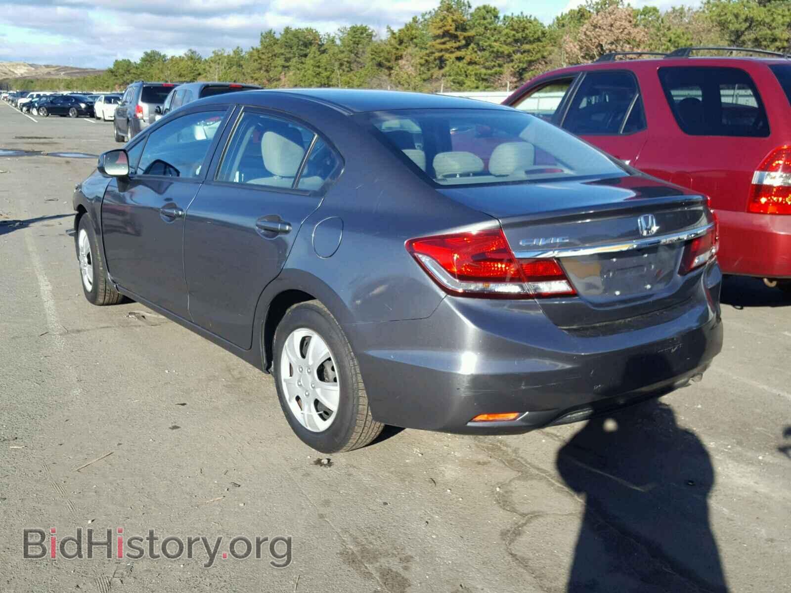 2013 HONDA CIVIC LX - VIN: 2HGFB2F56DH511332 - Фото 3