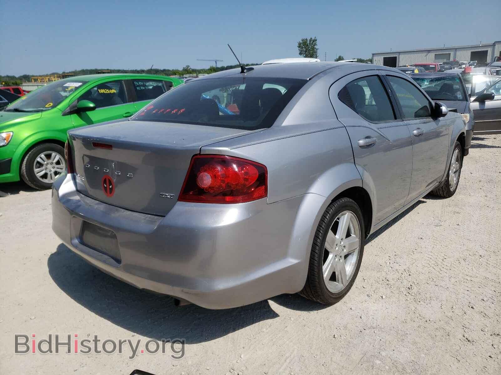 2013 DODGE AVENGER - VIN: 1C3CDZCBXDN680859 - Фото 4