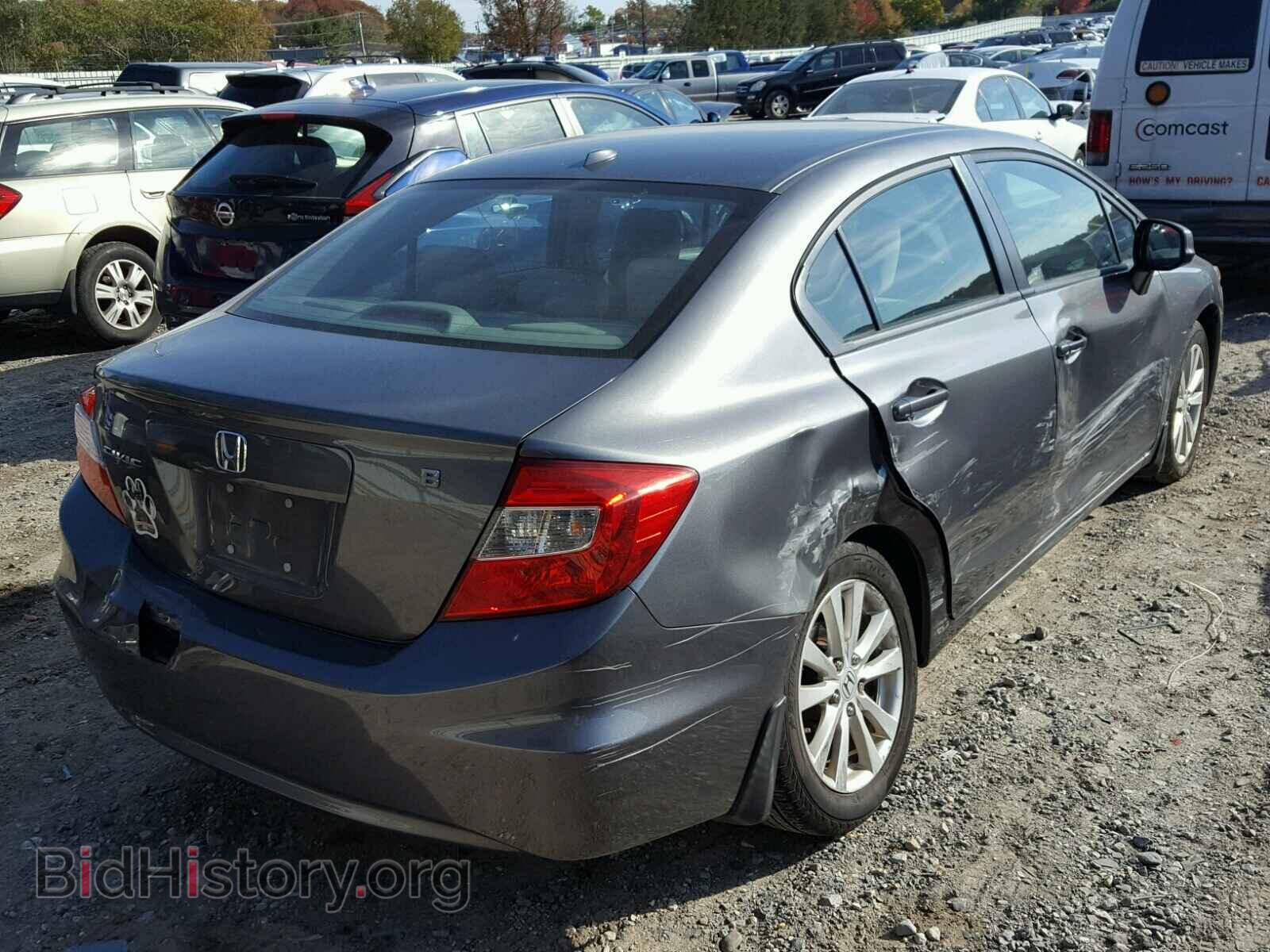 2012 HONDA CIVIC - VIN: 19XFB2F89CE308552 - Фото 4