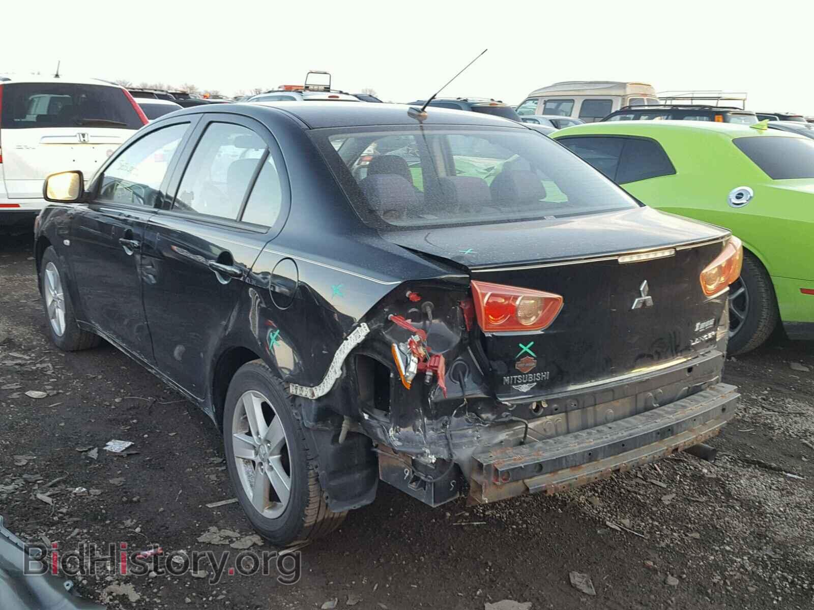 2008 MITSUBISHI LANCER - VIN: JA3AU26U78U036429 - Фото 3