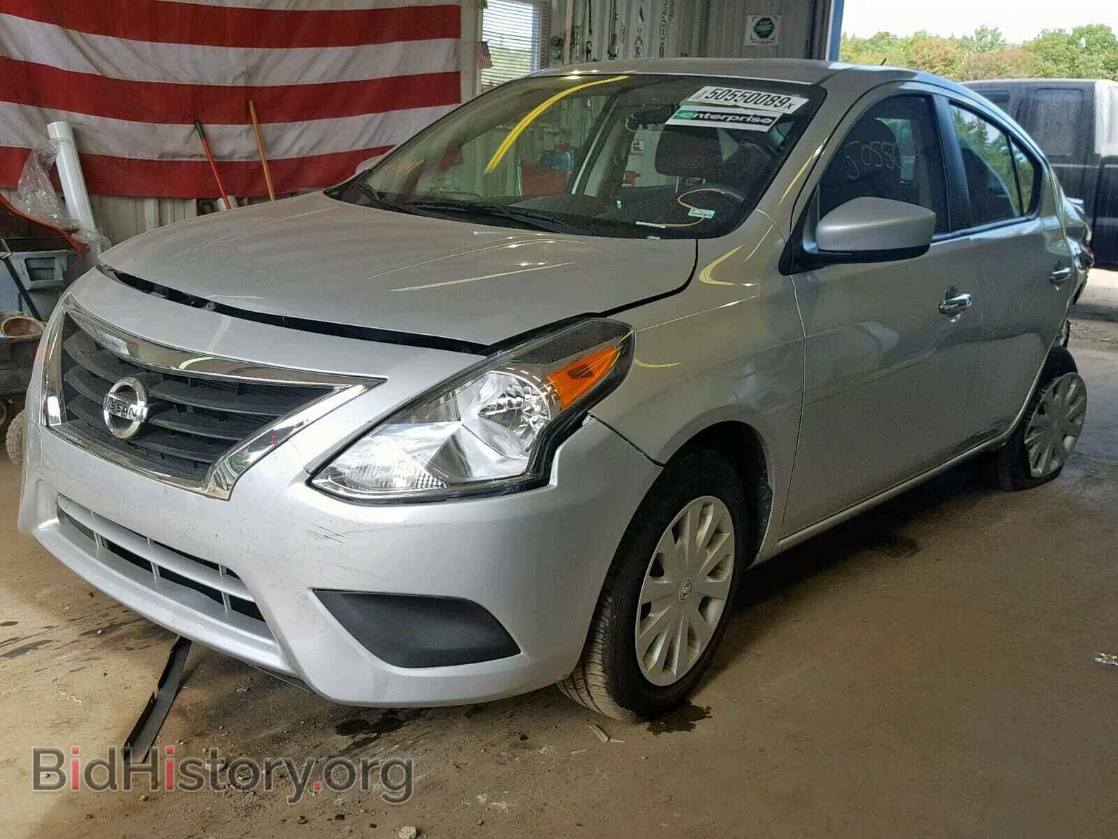 2019 NISSAN VERSA - VIN: 3N1CN7AP7KL834035 - Фото 2