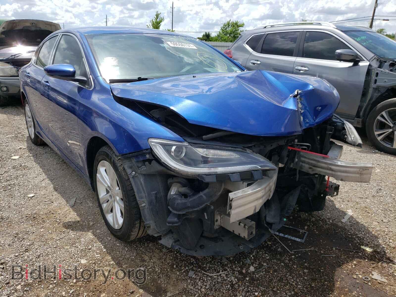 Фотография 1C3CCCAB0GN109646 - CHRYSLER 200 2016