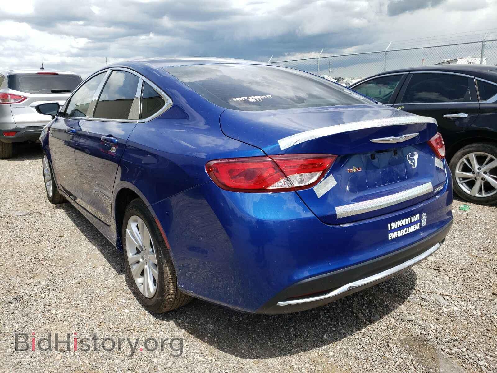 2016 CHRYSLER 200 - VIN: 1C3CCCAB0GN109646 - Фото 3